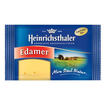 Сыр Heinrichsthaler Эдамер без лактозы 40% 250г - купить, цены на - фото 1