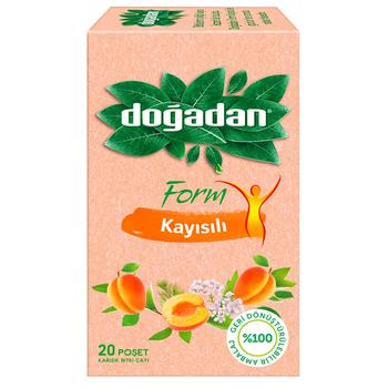 Dogadan Herbal Tea with Apricot 20pcs - buy, prices for COSMOS - photo 1