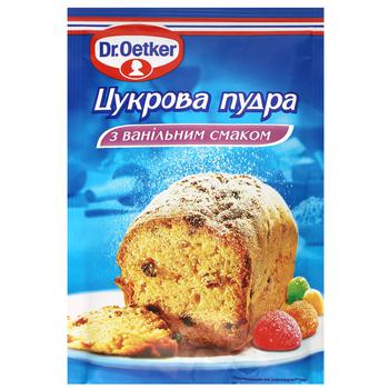 Пудра сахарная Dr.Oetker с ванильным вкусом 80г - купить, цены на METRO - фото 1