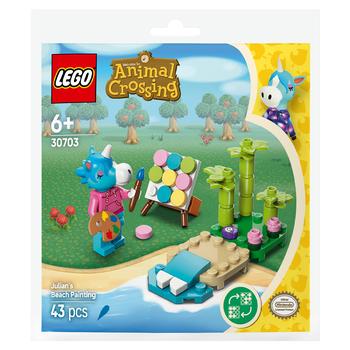 Конструктор Lego Animal Crossing Пляжна картина Джуліана