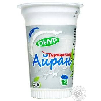ONUR Turkish Ayran 1,8% 200g - buy, prices for MegaMarket - photo 1