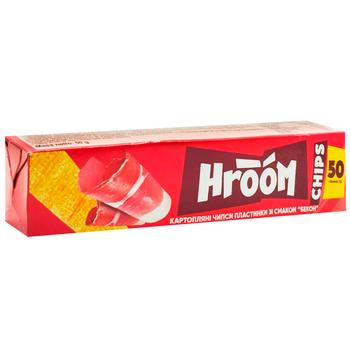 Чипси Hroom смак Бекону 50г - купити, ціни на - фото 3