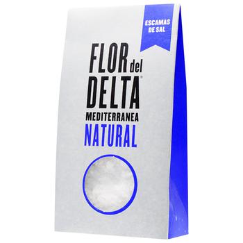 Flor del Delta Big Mediterranean Salt 125g - buy, prices for NOVUS - photo 1