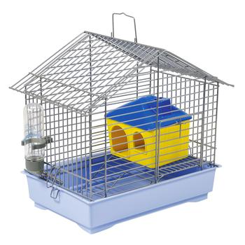 Priroda Dzhungarik Light Blue Cage for Rodents with House 30x20x24 - buy, prices for - photo 1