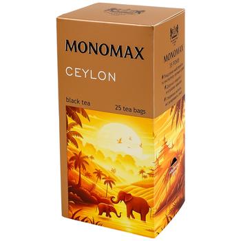 Monomax Ceylon Black Tea 2g*25pcs - buy, prices for COSMOS - photo 1