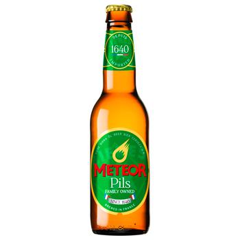 Пиво Meteor Pils 5% 0,33л - купить, цены на Восторг - фото 1