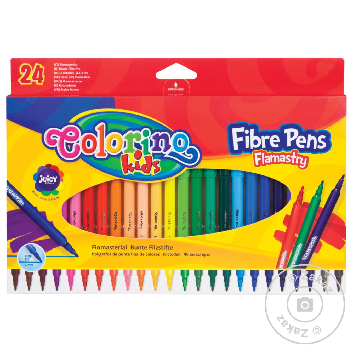 

Фломастеры Colorino 24 цветов