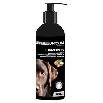 Unicum Shampoo for Dogs with Macadamia Oil 200ml - buy, prices for Vostorg - photo 1