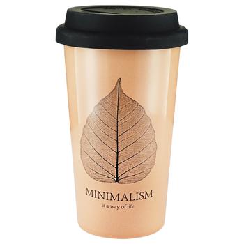 Limited Edition Minimalism Brown Cup 400ml - buy, prices for Auchan - photo 1