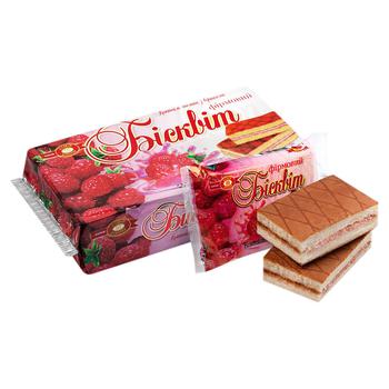 Biscuit Chocolate Raspberry and Cream Biscuit Cake 330g - buy, prices for - photo 1