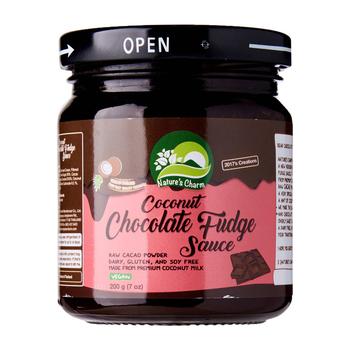 Nature's Charm Coconut Chocolate Fudge Sauce 200g - buy, prices for Grono - photo 1