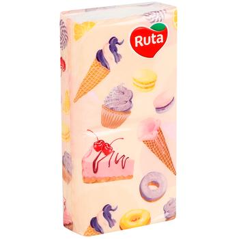 Ruta 3-ply Paper Handkerchiefs 10pcs - buy, prices for - photo 4