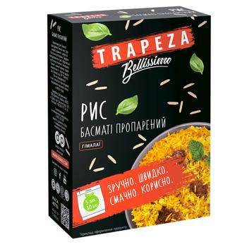 Trapeza Bellissimo Basmati Steamed Rice 5x80g - buy, prices for Tavria V - photo 1