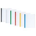 Economix Transparent Folder with Clamp A4