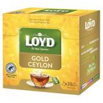 Чай черный Loyd Gold Ceylon 2г*20шт