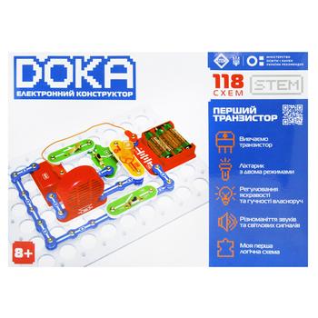 Конструктор електронний Doka 118 схем - купити, ціни на - фото 3
