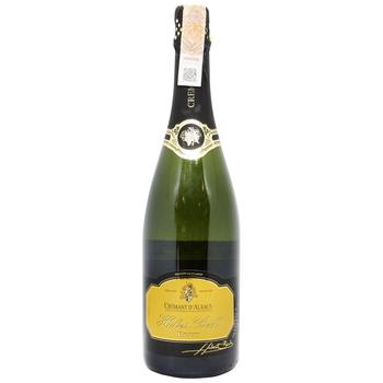 Вино ігристе Hubert Beck Cremant d'Alsace біле брют 12,5% 0,75л