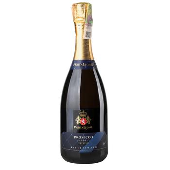 Вино игристое Porta Leone Prosecco Millessimato Trevicso DOC белое брют 11% 0,75л - купить, цены на NOVUS - фото 1
