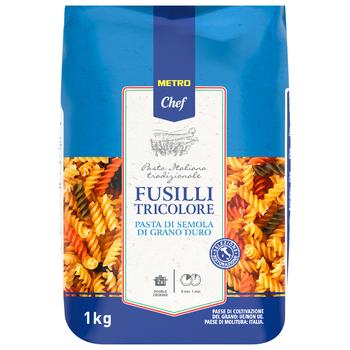 Metro Chef Fusilli Tricolore Pasta 1kg - buy, prices for METRO - photo 1