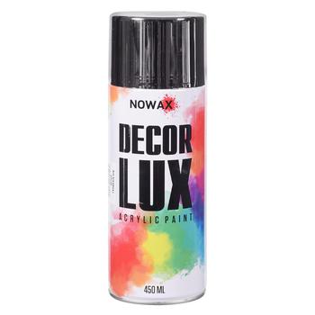 Nowax Decor Lux Glossy Black Acrylic Paint 450ml