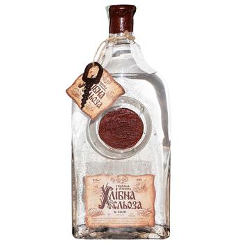 Hlibna Slioza Special Vodka 40% 2l - buy, prices for WINETIME - photo 1