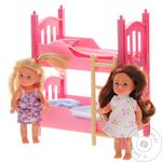 Simba Evie with a double bed Doll set