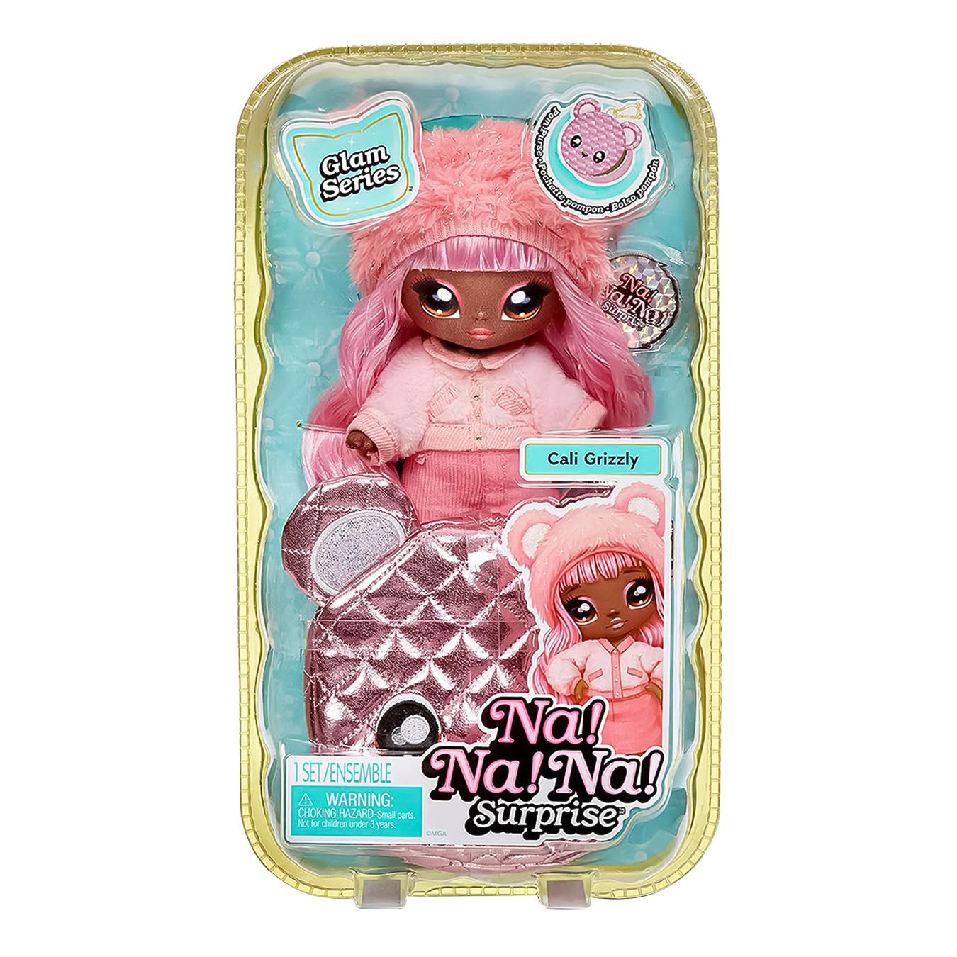 

Набор игровой с куклой Na! Na! Na! Surprise Glam Кейли Гризли