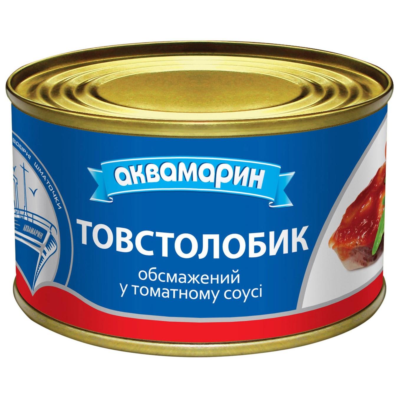 

Толстолобик Аквамарин в томатном соусе 230г