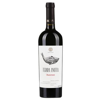 Terra Initia Banovani Red Semi-Sweet Wine 12.5% 0.75l