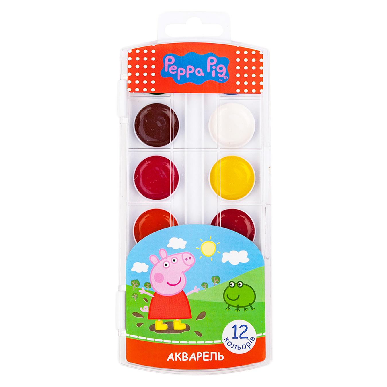 

Краски Peppa Pig Акварель медовые 12 цветов
