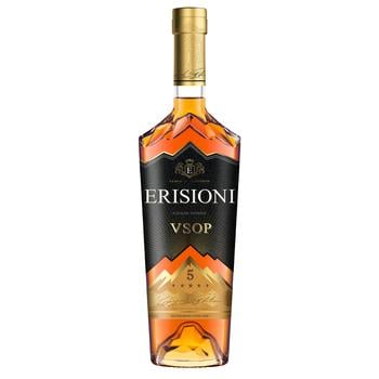 Коньяк Erisioni 5 років 40% 0,5л