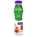 Біфідойогурт Активіа персик-гранат безлактозний 1,3% 290г