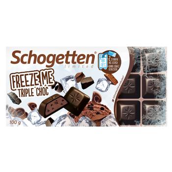 Schogetten Triple Chocolate Chocolate 100g - buy, prices for COSMOS - photo 1