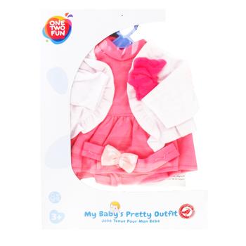 Auchan One Two Fun Baby Doll Clothes - buy, prices for Auchan - photo 1