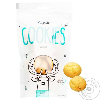 Smakuli Budmo Zdorovi Gluten-Free Lactose-Free Cookies 120g - buy, prices for NOVUS - photo 3