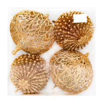 Jumi Christmas Bubbles 10cm 4pcs - buy, prices for - photo 2