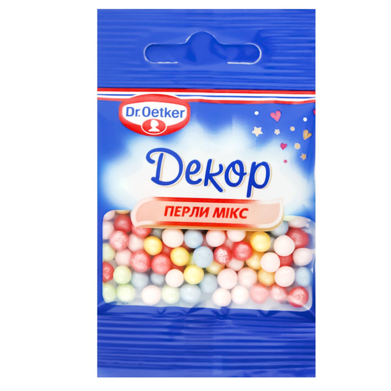 

Декор Dr.Oetker жемчуг микс 10г