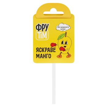 Льодяник Фрутім Манго натуральний на паличці 10г - купити, ціни на WINETIME - фото 1