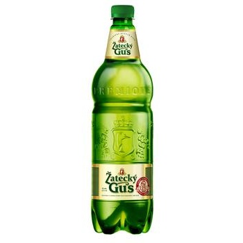 Pasteurized lager Zatecky Gus plastic bottle 4.6%alc 1150ml Ukraine - buy, prices for NOVUS - photo 1