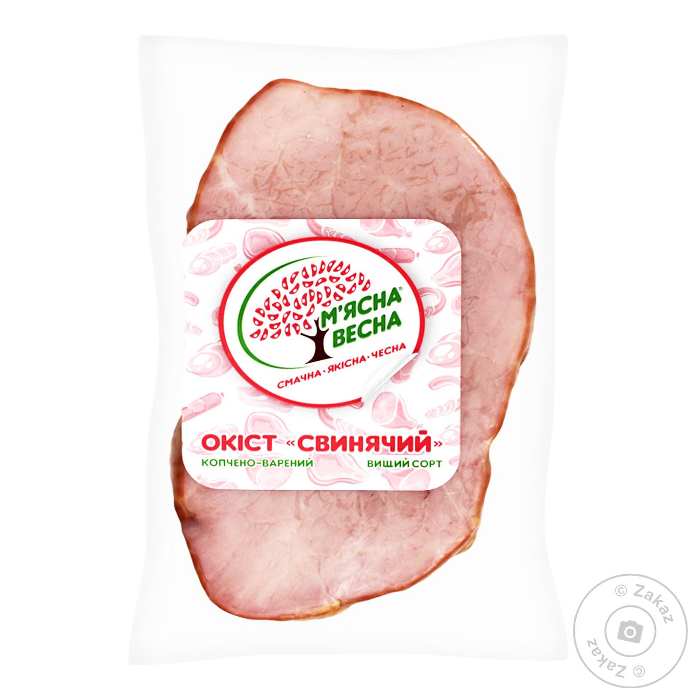 

Окорок Мясная весна Свиной копчено-вареный