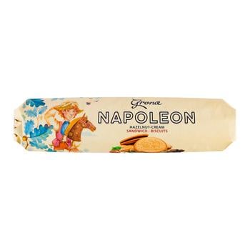 Grona Napoleon Cookies-sandwich with Chocolate-nut Filling 240g - buy, prices for EKO Market - photo 1