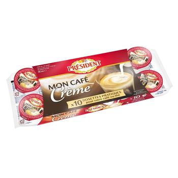President Sterilized Cream for Coffee 10% 10pcs 10g - buy, prices for Auchan - photo 3