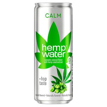 Напиток Hemp Water Joy безалкогольный слабогазированный со вкусом канабиса и хмель  ж/б 0,33л - купить, цены на NOVUS - фото 1