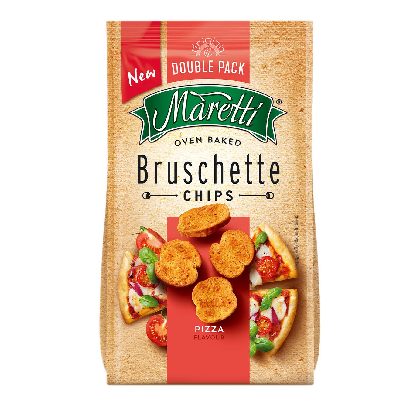 

Хлебные брускеты Maretti запеченные со вкусом пицца 140г
