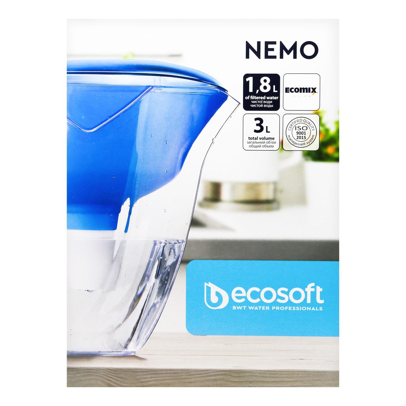 

Фильтр-кувшин Ecosoft Немо 1,8л