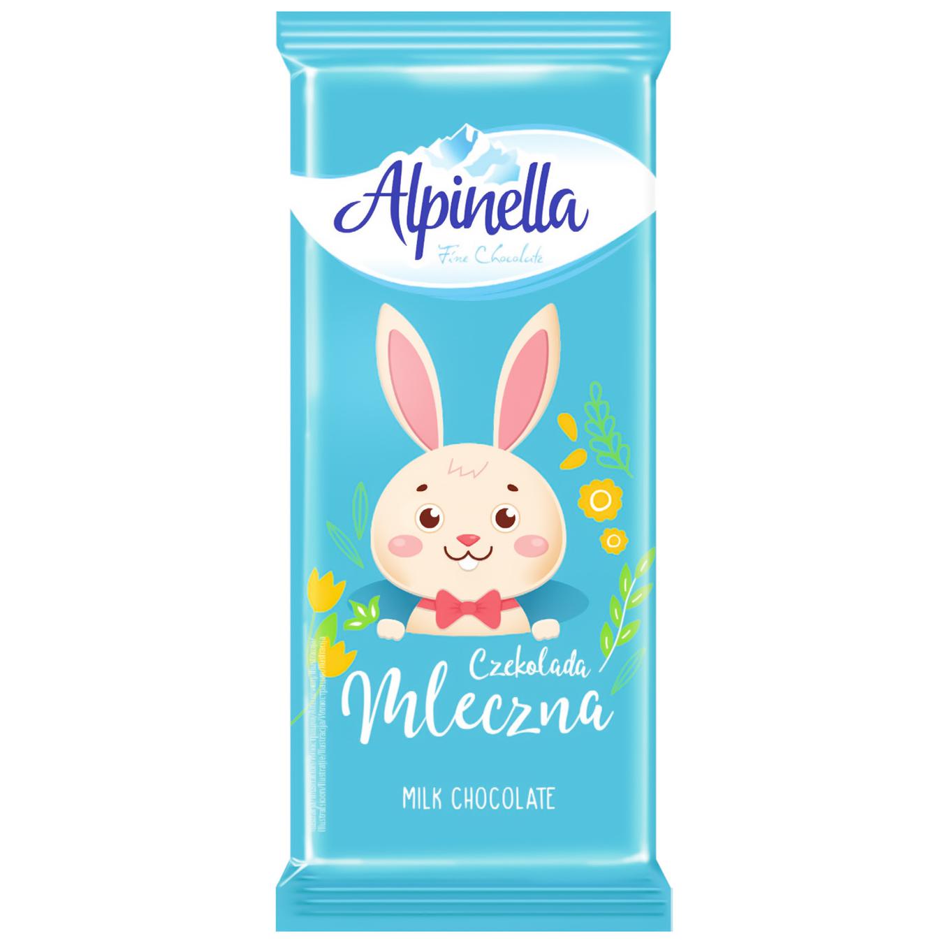 

Шоколад молочный Alpinella Easter 90г