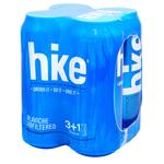 Hike Blanche Unfiltered Light Beer 4.9% 0.5l x 4pcs