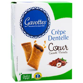 Gavottes Wafer Rolls with Cocoa and Hazelnuts 90g - buy, prices for WINETIME - photo 3