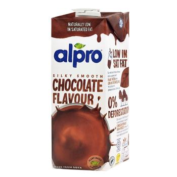Soya chocolate flavor drink Alparo tetra pack 1000ml Belgium - buy, prices for METRO - photo 3