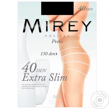 Колготки Mirey Extra Slim nero женские 40ден 4р - купить, цены на - фото 1